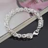 Women's Fashion Faux Silver Bracelet Bangle Chain Banquet Jewelry Gift