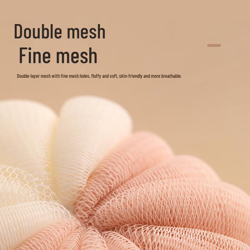 Kamelie Superweicher Bade-Luffa-Ball Set