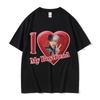 T-shirt Grafica Coreana Ateez MINGI Unisex Hip Hop Retro Moda Manica Corta T-shirt Casual Oversize Cotone Streetwear