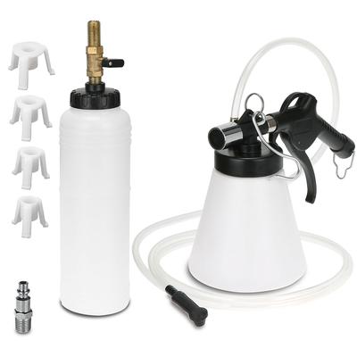 Bomba sangradora de fluido de freio pneumático 1,75L, extrator de ar de carro, kit de sangramento de óleo