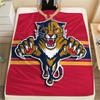 Florida Panthers Flannel Blanket, High Quality Comfortable for All Seasons, Home Decor, Warmth and Comfort