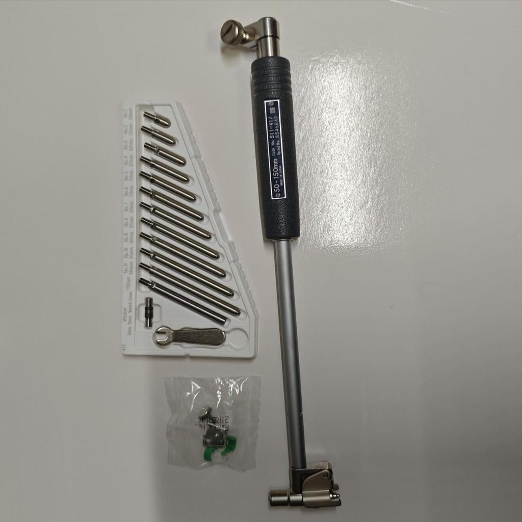 Mitutoyo Internal Diameter Dial Indicator Cylinder Gauge Models 511-435, 436, 437-20.