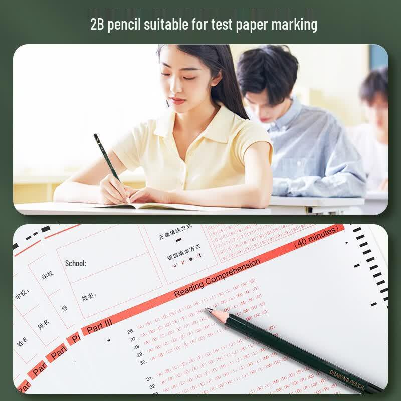 Deli 2B Hexagonal Pencils