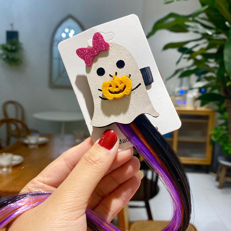New Halloween Curly Hair Clip Party Decoration Hairpin for Children and Adults At Gatherings
