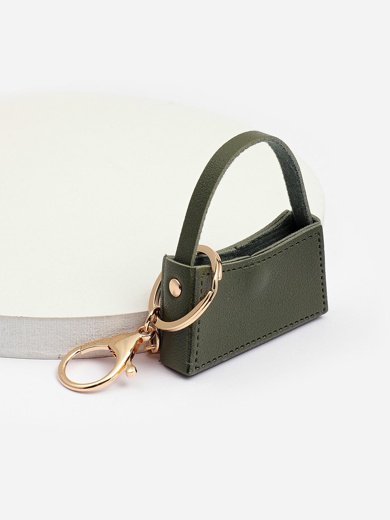 

Kawaii брелок новый маленький изогнутый мешок конфетного цвета кулон креативный мини DIY аксессуары зелёный