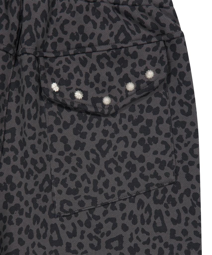 Tansanmageunesyum Juyoung X Tansan Studded Sweatpants (Leopard Charcoal)