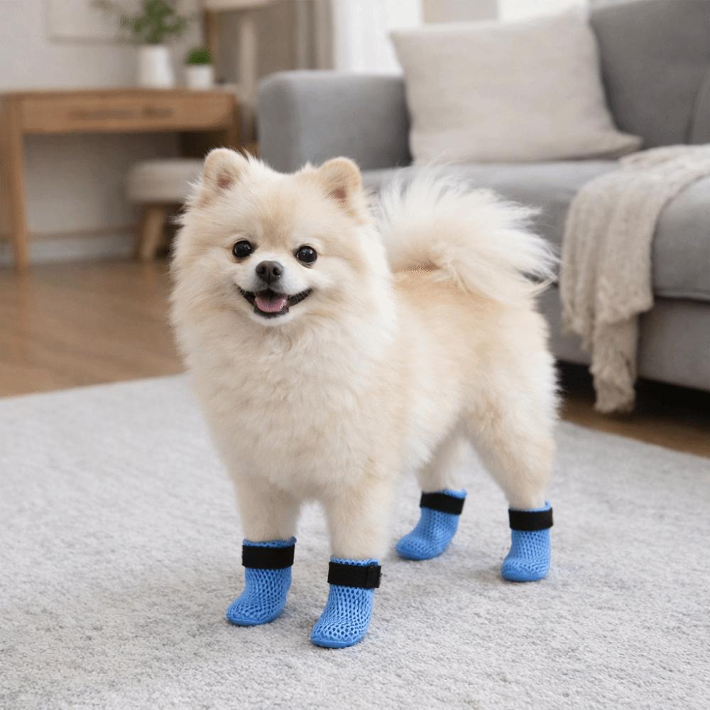 Anti-Slip Cat Anti Scratch Cover Breathable Cat Breathable Shoes Pet Claw Cover  for Cats and Dogs