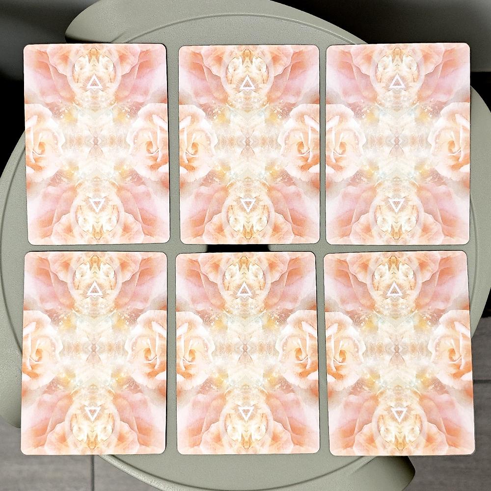 10.4*7.3cm Rose Oracle Spanish Edition 44 Pcs Oracle Cards