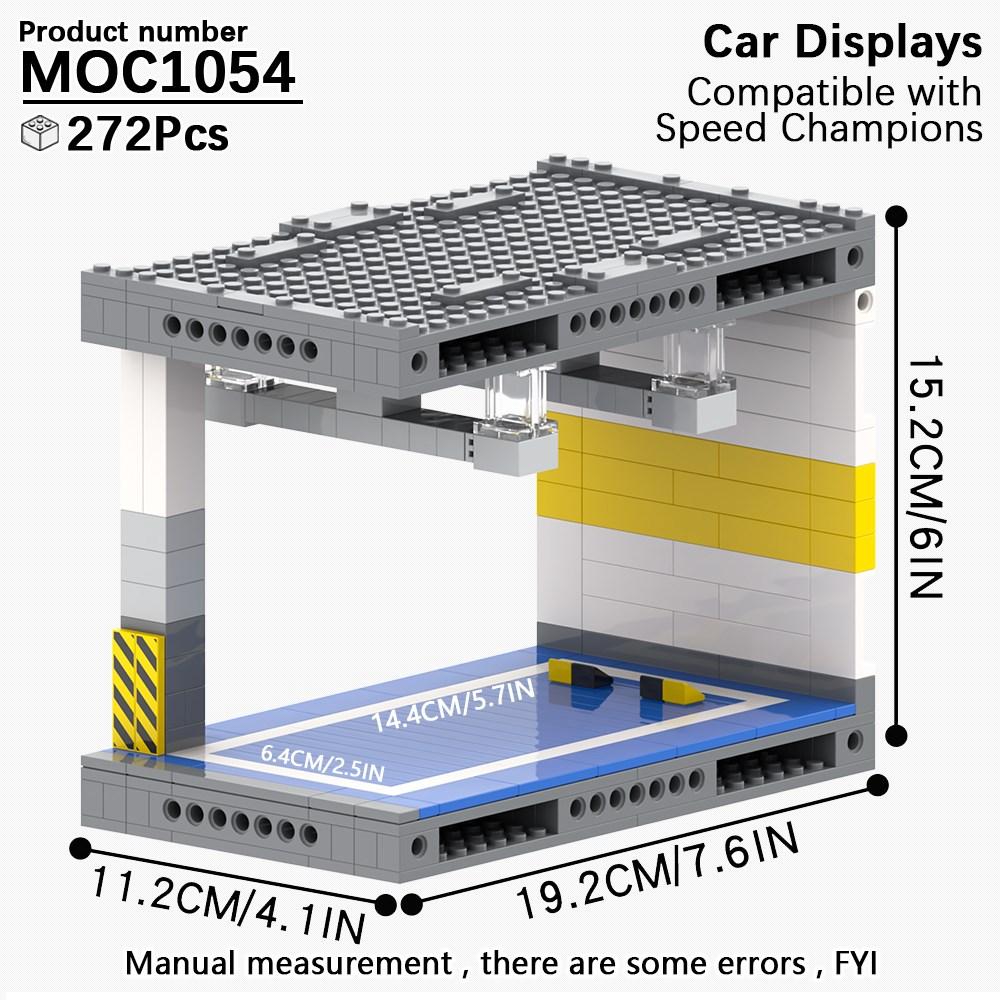 MOC Stand Movie Anime Military Action Figure Display Stands Box Blocks Compatible 75257 05007 75105 High-Speed Championed Block Bricks Toys Playsets