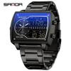 Outdoor sports watch student fashion multi-function electronic watch luminous Korean style personalized men's and women's electronic watch