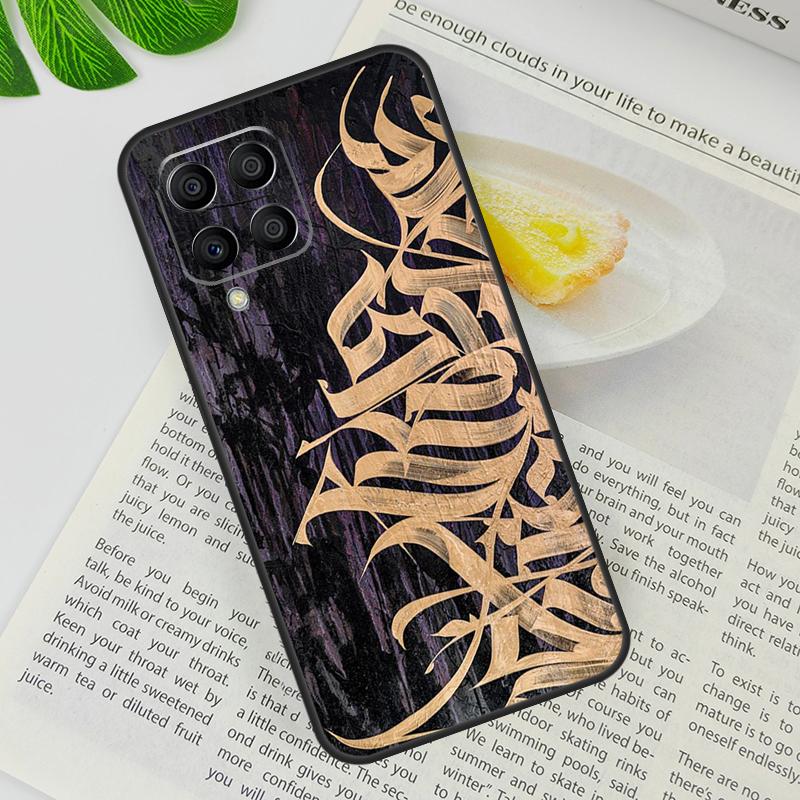Pokras Lampas Art Graffiti Case For Samsung Galaxy M12 M11 M13 M14 M15 M06 M16 M36 M56 M31 M53 M32 M52 M35 M55 M34 M54