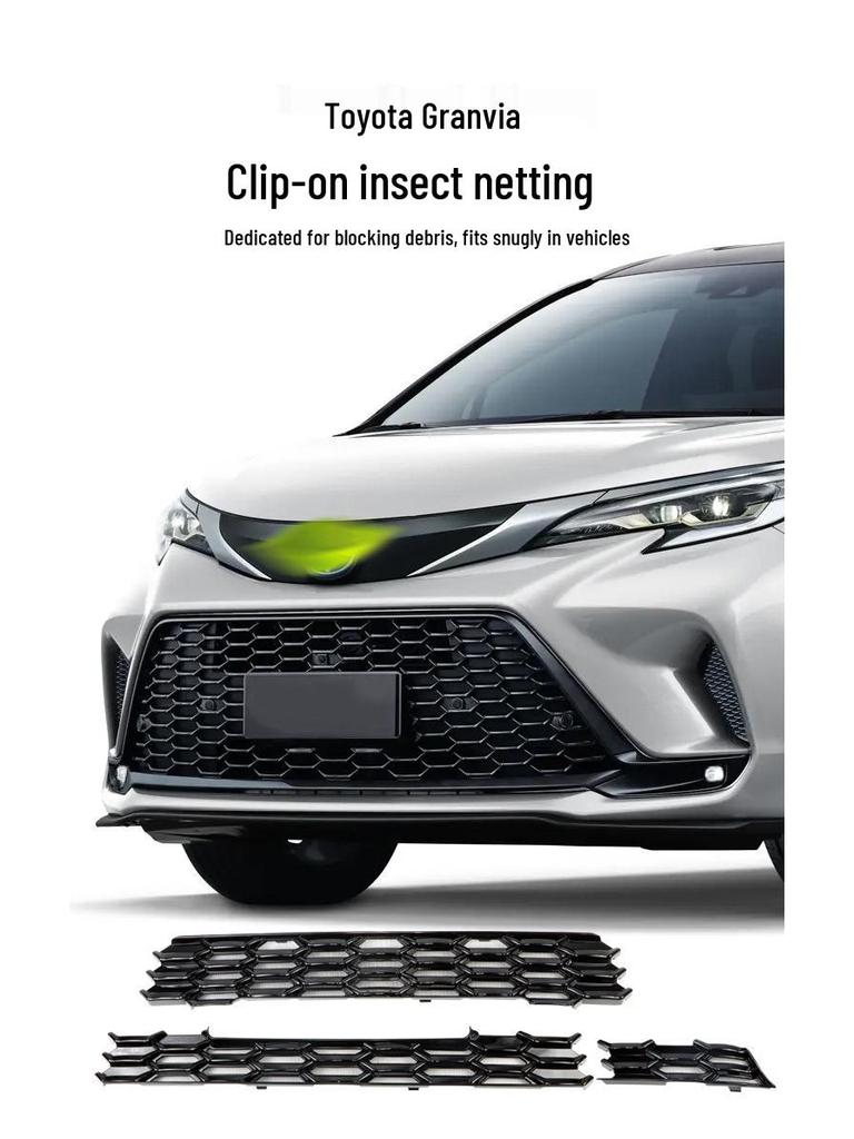 Insect and Pollen Protection Grille Cover for Toyota Sienna
