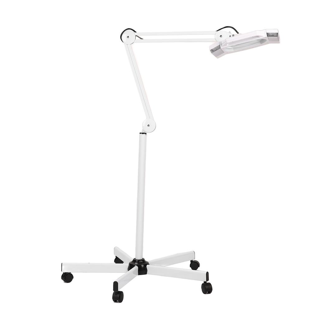 LED Magnifying Lamp 5X Natural Soft Light 28 LEDs Adjustment Height LED Cosmetic Lamp for Home