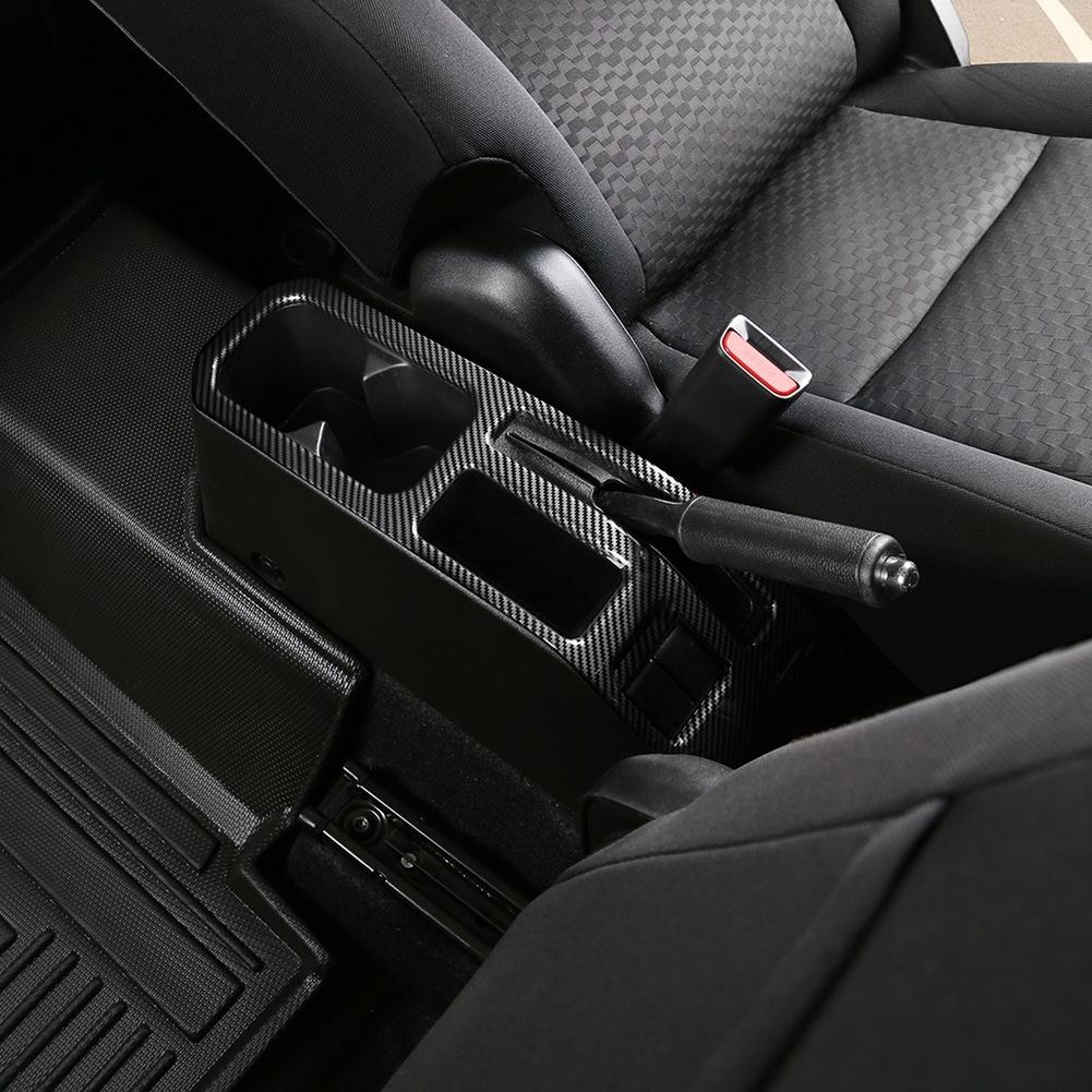 Interior Upgrade For Suzuki Handbrake Panel ABS Parking Trim Carbon Fiber Textured Version ABS Construction Seamless Fit Design
