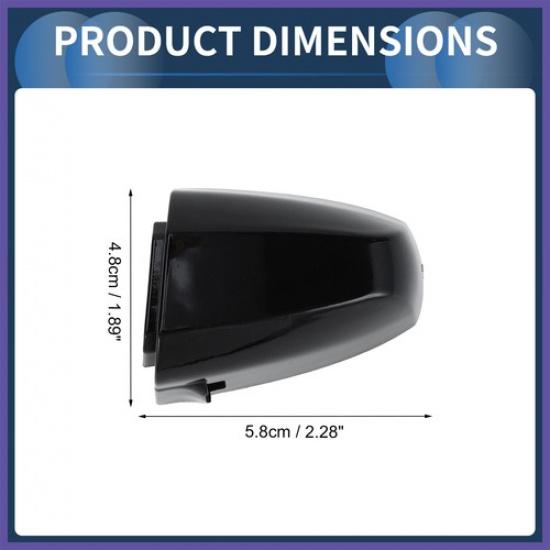 Door Handle Cover Front Left No.51217396541 for BM W X1 X2 X5 15-18 Black