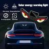 2pcs Solar Demon Eye LED Car Window Light, Wireless No Drill, Waterproof, Animated Devil LED Eyes Light for Car Windshield