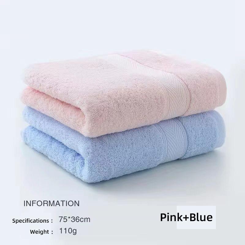 Pure Cotton Towel, Soft and Thick for Washing Face, Absorbs Water, and Wipes Face. Adult Men and Women Can Take a Shower Without Shedding Hair