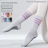 Pilates Socks Yoga Non-Slip Socks Knee Socks Indoor Fitness Room Socks Adult Yoga Socks Non-Slip Professional Women