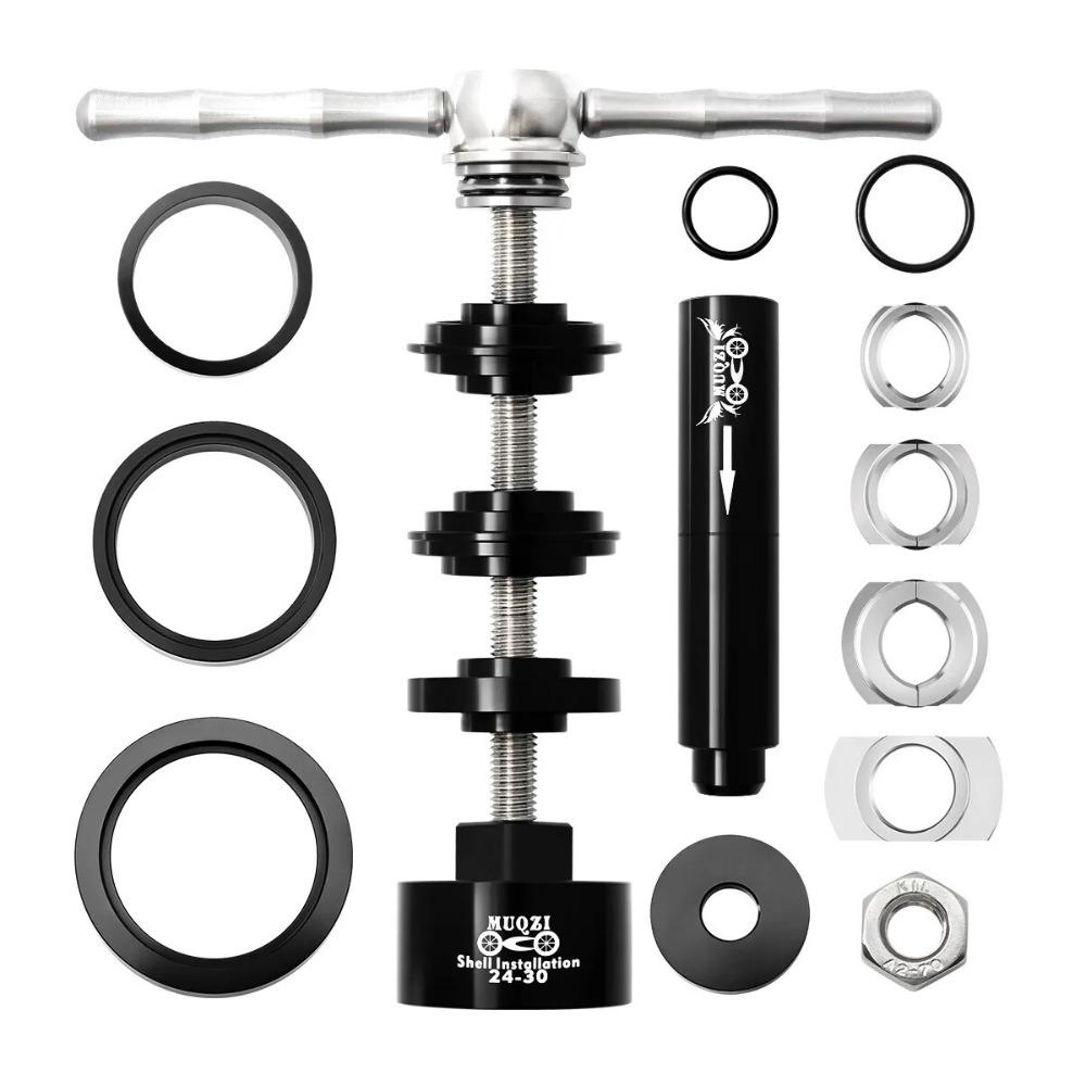 Aluminum Alloy Bottom Bracket Install and Removal Tool Stainless Steel Removal Axle