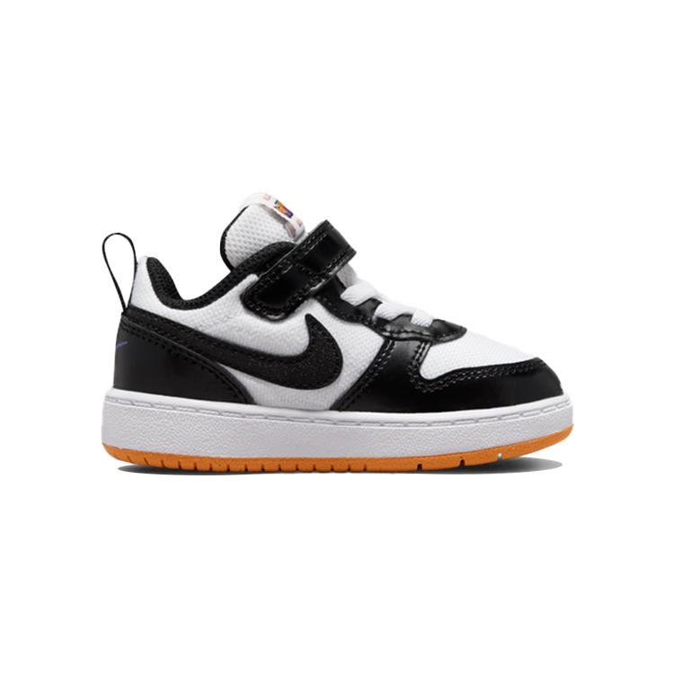 Nike Court Borough Low 2 Bianco Nero Kumquat TD DN1230-100