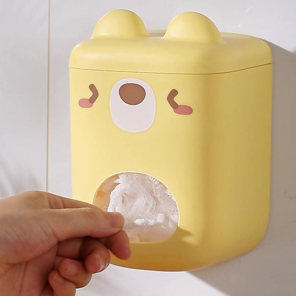 Kitchen Sink Filter Disposable Extraction Sink Filter Storage Box,Household Wall Mounted Cute Drawer Box