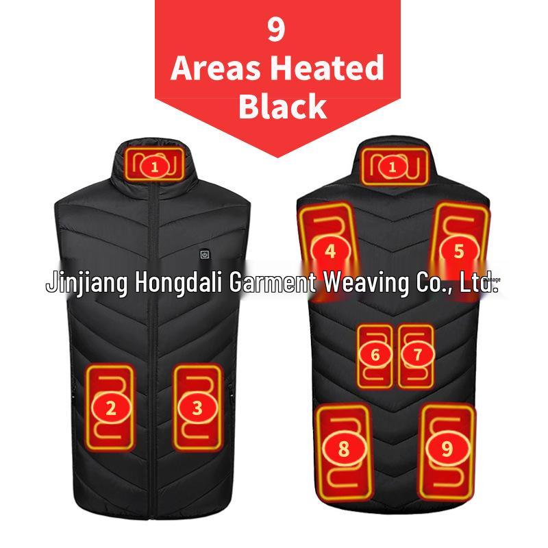 

Трансграничный умный электрический жилет с подогревом - Пуховик из хлопка XXL