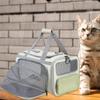 Cats-in-bag Carriers for Puppies Carry Bag Outdoor Travel Shoulder Carriers Sightseeing Bag Window