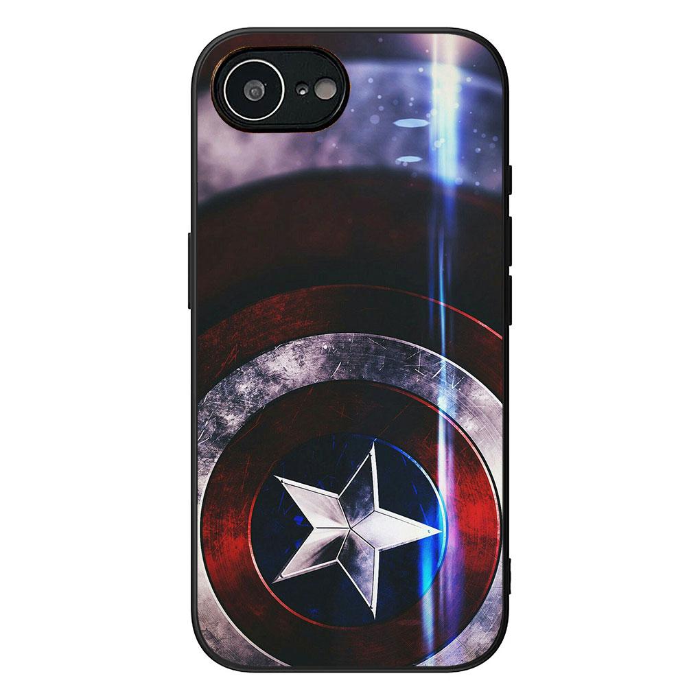 Captain America Marvel Shield Phone Cover for Huawei P30 P20 Mate 10 20 Lite Pro Y7 Y8S Y9A Y9 Prime P Smart 2019 Soft Case
