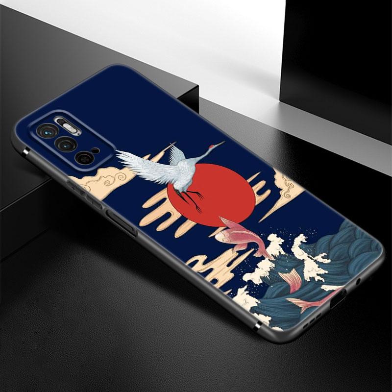 

Чехол для телефона с аниме в японском стиле для Xiaomi Redmi Note 7 8 9 10 Lite 11 11E 11T 12 Pro 11S 4G 10T 5G 8T 9S 10S, черный чехол из ТПУ Redmi Note 7(Pro)