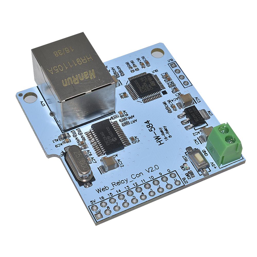 Módulo de controlador de red ENC28J60 de 8/16 bits para la Placa Módulo de Relé Casa Inteligente Módulo de controlador de red ENC28J60 de 8/16 bits para la Placa Módulo de Relé Casa Inteligente