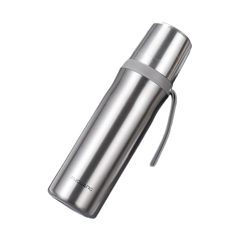 FUGUANG 800ml Insulated Water Bottle with Cooling Lid & Filter
