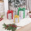 3Pcs LED Gift Box String Light Battery Waterproof Christmas Tree Christmas Decorative Lamp Home LED Box Gift Lights Fairy Light