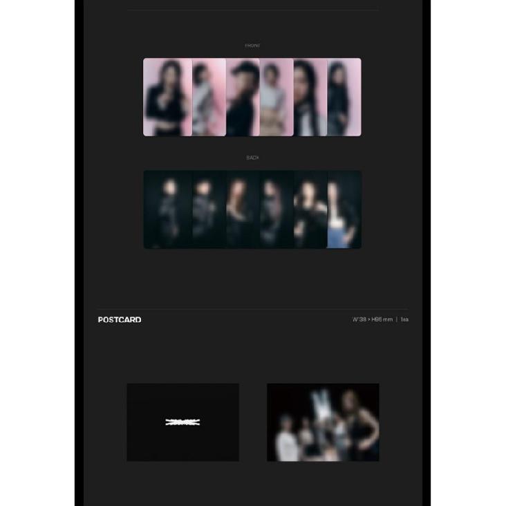 LE SSERAFIM NIEUstraszony (Bukiet monochromatyczny Ver.)