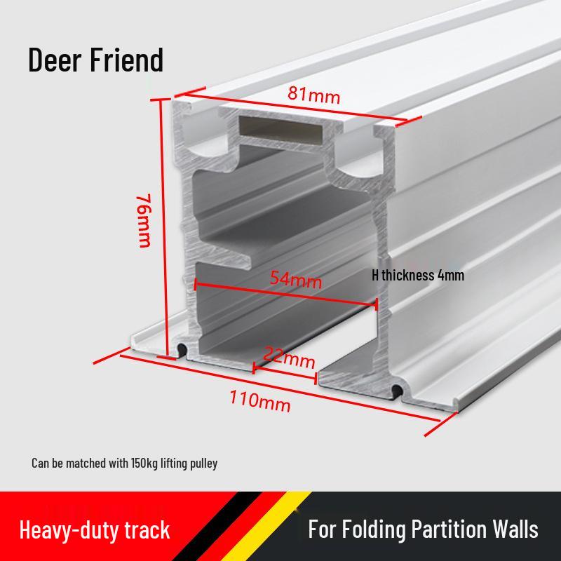 Universal Heavy-Duty Folding Door Hanger Wheel for Sliding Partitions and Screens