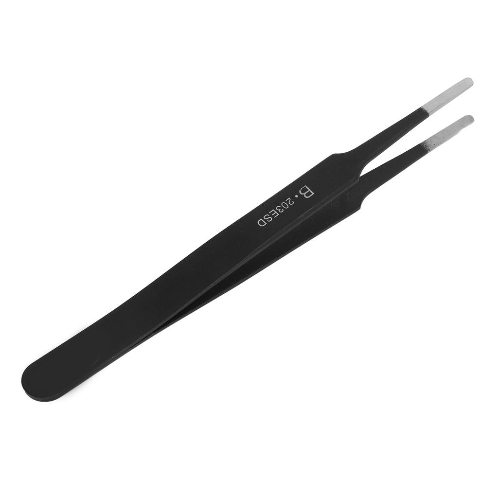 Tweezers Anti Static Acid Resistant Finishing Polish High Hardness Impact Resistance Elbow Tweezers for Home Experiment