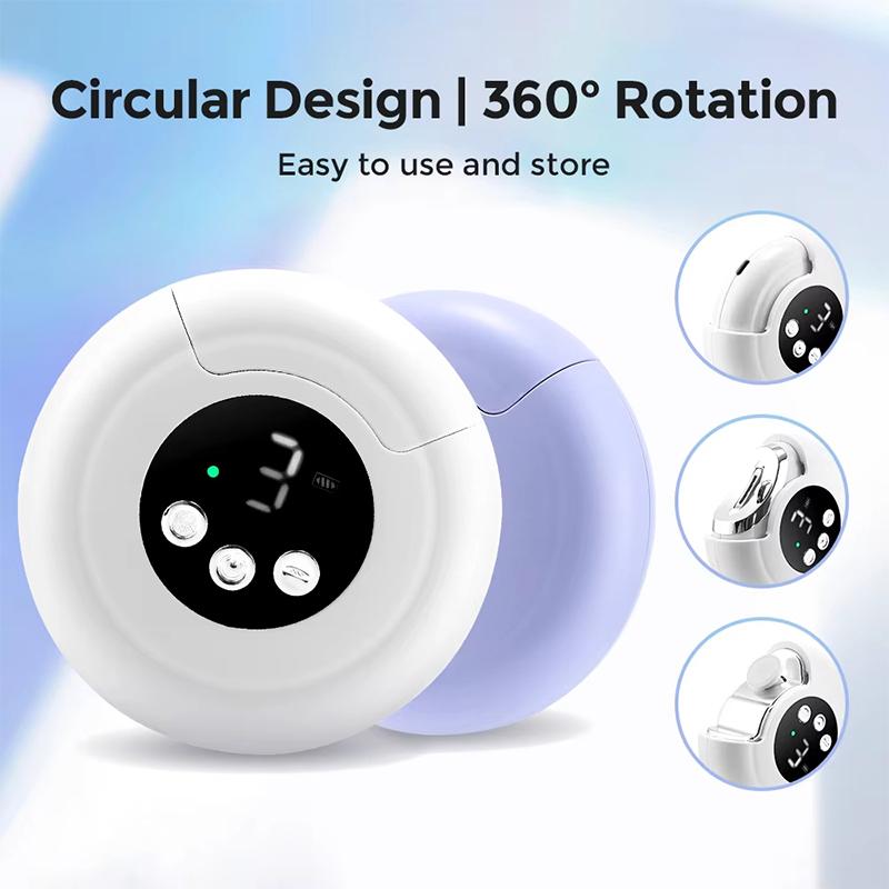 2 In 1 Electric Polishing Automatic Nail Clippers For Fingers And Toes Adults Usb Rechargeable Electric Nail File Kit 3 Speeds