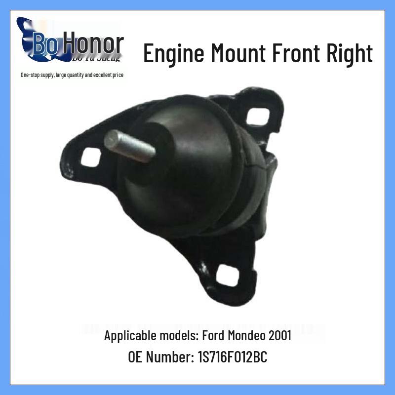 Ford Mondeo 2001 Front Right Engine Mount 1S716F012BC Vertical Dimension