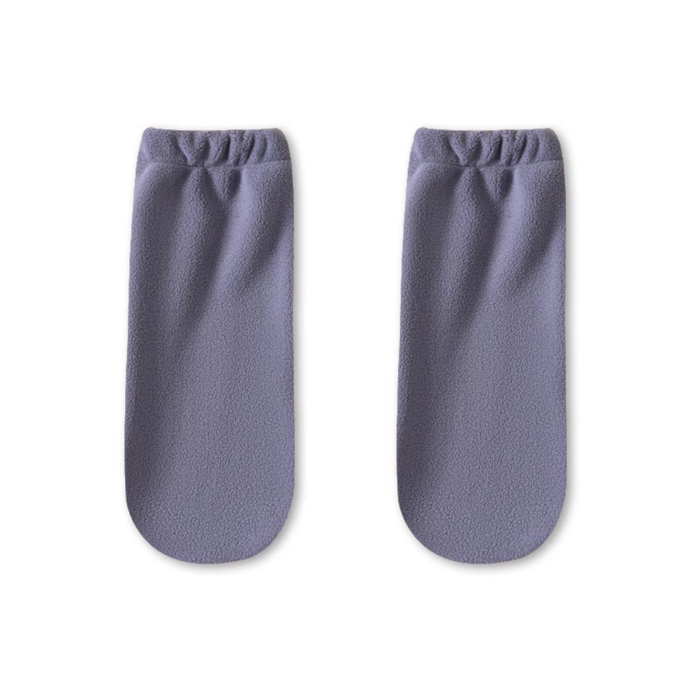 

Plush Foot Protection Loose Socks Thicken Sleeping Socks Women Cute Winter Floor Socks Girls темно-сірий колір