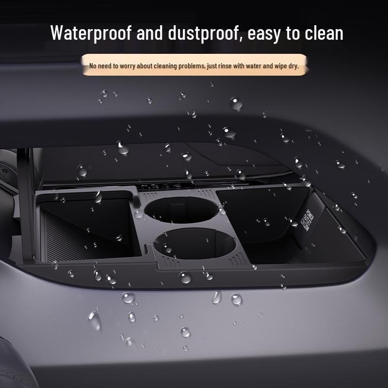 Fits 25 Geely Haoyue L Models: Silicone Center Console Storage Box & Organizer