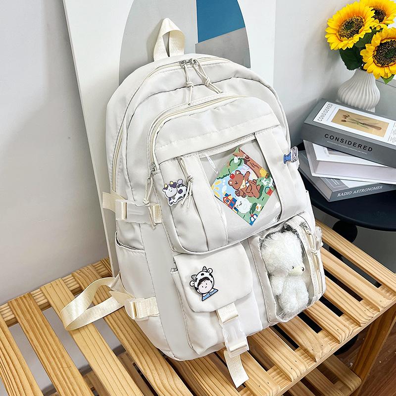 Elementary school bag new backpack fashion Harajuku backpack school season