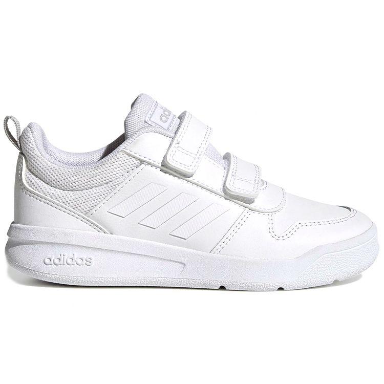 adidas Magic Tape Trendy Versatile Casual Non-Slip Shock Absorbing Wear-Resistant Low-Top Kids Skate Shoes Kids Sneakers White EG4089