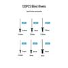120PCS Blind Rivets Set for Construction & Metalworking