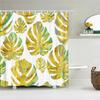 Beautiful Butterfly 3D Shower Curtains With Hooks Waterproof Fabric Flowers Printed Bathroom Curtain 180X180 Bathtub Screen
