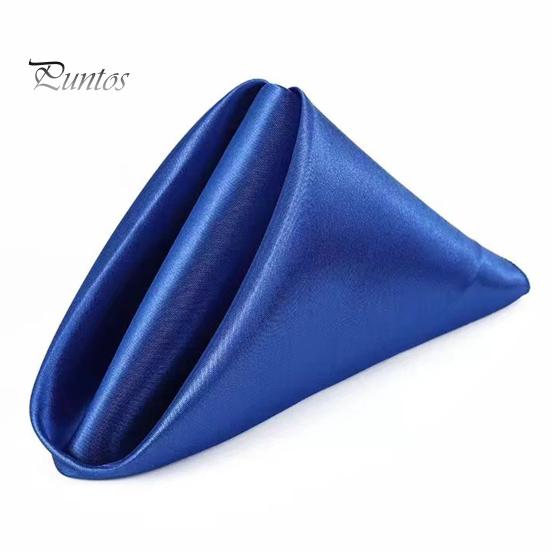 

Салфетка для ужина атласная, не мнется, поверхность однотонная, моющаяся, бесшовная, королевский блеск, гламурный стол, декор для отеля, ресторана, обеда, банкета, свадьбы 43 королевский синий