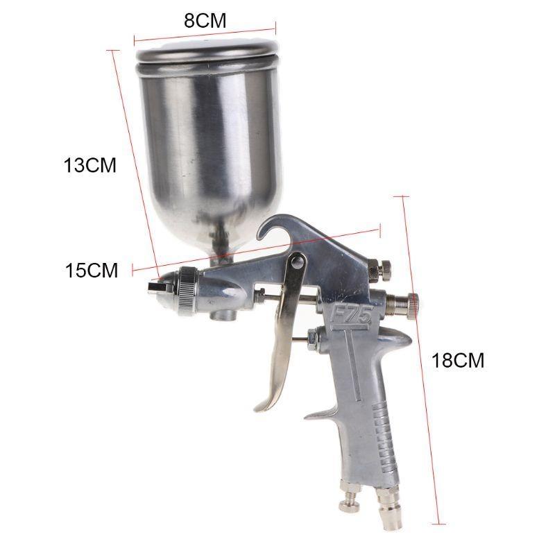 High Quality F75 Pneumatic Airbrush 1.5mm Nozzle Automotive Painting Tool Multifunction Spray Gun for Car Furniture,New Year G