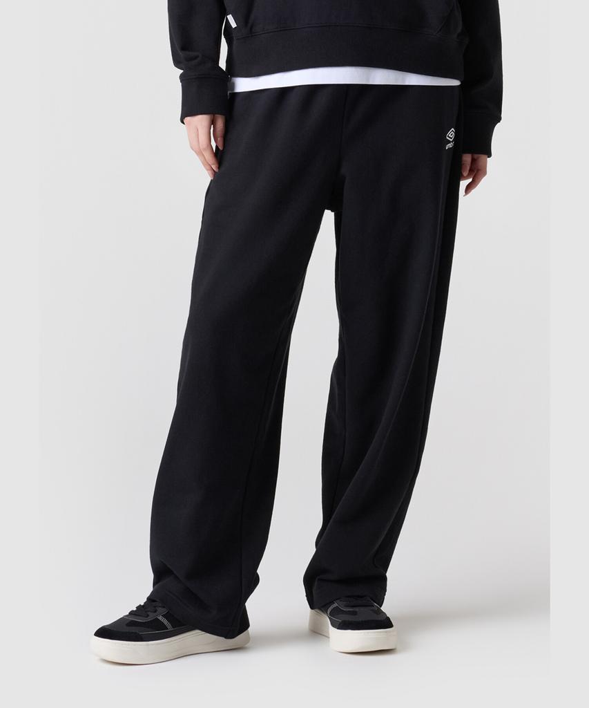 UMBRO Essential Loose Straight Pants Black Ur123Cfp18 (A Type)