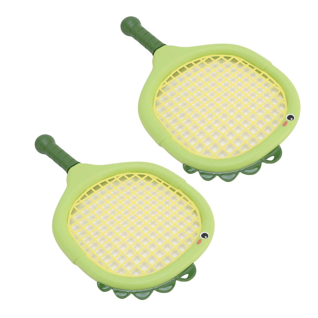 Raquete de Tênis Infantil Interativa Badminton Conjunto de Raquetes de Tênis com 2 Petecas 2 Bolas de Tênis