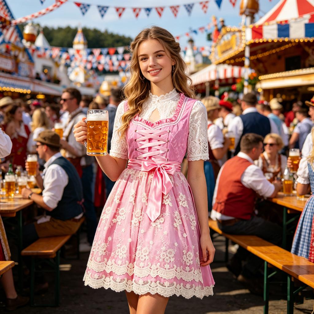 German Beer Festival Costume Beer Overalls Performance Costume