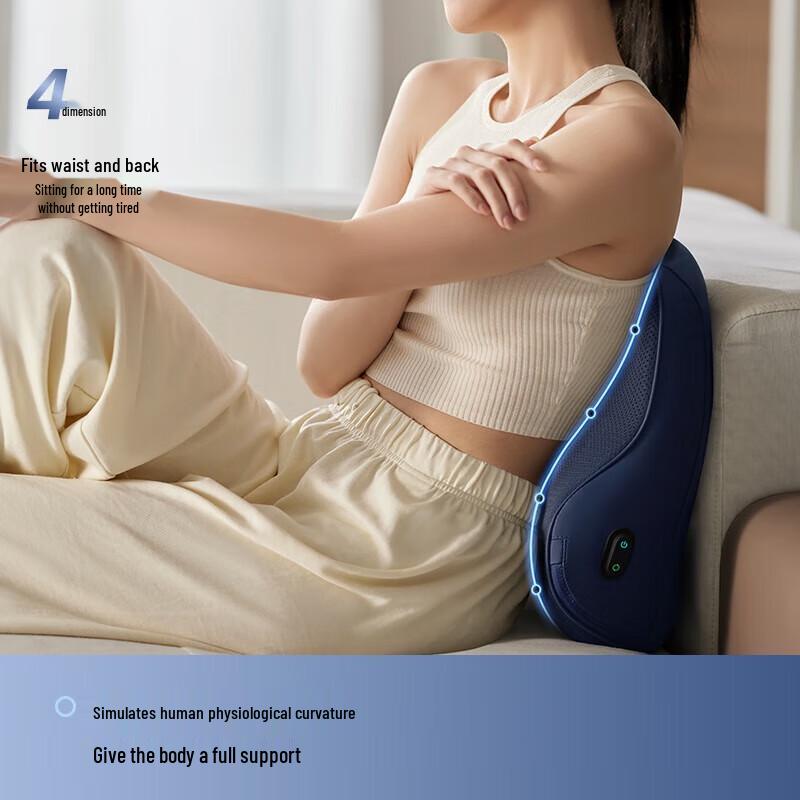 Philips Electric Percussion Lumbar & Neck Massager Pillow