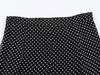 2025 Autumn European & American Style Women's Polka Dot A-line Mid-length Skirt